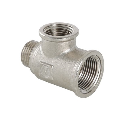 Фитинг резьбовой Valtec тройник вн-вн-нар 3/4"х3/4"х1/2" VTr.134.RN.050504