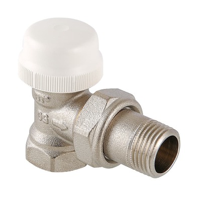 Клапан термостатический Valtec радиаторный угловой вн-нар 1/2" VT.031.N.04