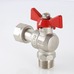 Кран шаровой Valtec угловой с накидной гайкой вн-нар 3/4"х3/4" VT.267.N.0505
