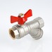 Кран шаровой Valtec с фильтром механической очистки вн-вн 1/2" Combi VT.293.N.04