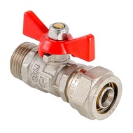 Кран шаровой Valtec с обжимным соединением НАР 16х1/2" VT.341.N.1604
