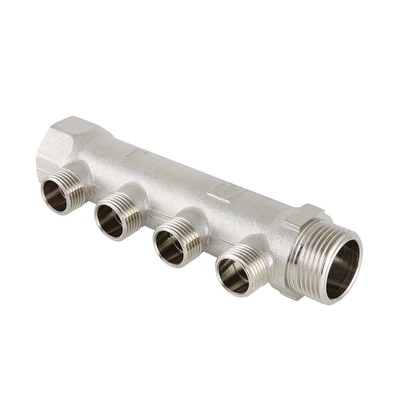 Коллектор Valtec с наружной резьбой 2 вых 3/4"х1/2" VTc.500.N.0502