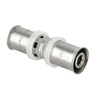 Пресс-фитинг Valtec соединитель прямой 32 мм VTm.203.N.003232