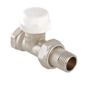 Клапан термостатический Valtec радиаторный прямой вн-нар 3/4" VT.032.N.05