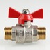 Кран шаровой Valtec для воды нар-нар 3/4" Base VT.219.N.05