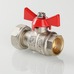 Кран шаровой Valtec с накидной гайкой вн-вн 1/2"х3/4" VT.241.N.0405 