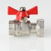 Кран шаровой Valtec с накидной гайкой вн-вн 1/2"х3/4" VT.241.N.0405 
