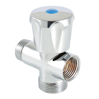 Вентиль-тройник Valtec для подключения нар-нар-вн 1/2"х3/4"х1/2" VT.255.N.04