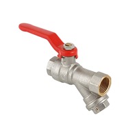 Кран шаровой Valtec со встроенным фильтром вн-вн 3/4" Combi VT.292.N.05