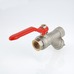 Кран шаровой Valtec со встроенным фильтром вн-вн 3/4" Combi VT.292.N.05