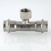 Пресс-фитинг Valtec из нержавеющей стали-тройник вн 28х3/4" VTi.932.I.280528