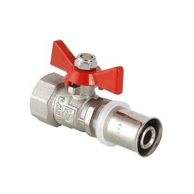 Кран шаровой Valtec с пресс-соединением вн 16х1/2" VT.242.N.1604 
