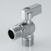 Кран шаровой Valtec угловой для подключения бытовой техники нар-нар 1/2"х1/2" VT.392.N.04