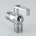 Кран шаровой Valtec угловой для подключения бытовой техники нар-нар 1/2"х1/2" VT.392.N.04