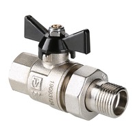Кран шаровой Valtec усиленный с полусгоном вн-нар 3/4" Perfect VT.327.N.05