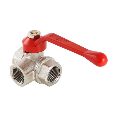Кран шаровой Valtec трехходовой, тип Т вн 3/4" VT.361.N.05