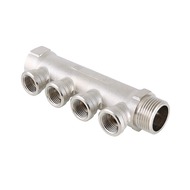 Коллектор Valtec с внутренней резьбой 2 вых 1"х1/2" VTc.550.N.0602