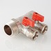 Колектор Valtec з відсікаючими кранами НАР 2 вих 1"х3/4" євроконус VTc.580.NE.0602