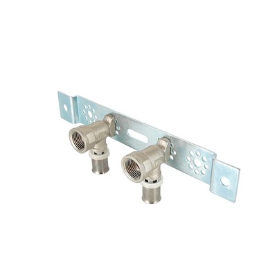 Планка монтажная Valtec с пресс-водорозетками вн 16х1/2" VTm.224.N.001604