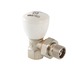 Клапан радиаторный Valtec ручной угловой вн-нар 3/4" VT.007.N.05