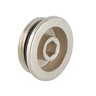 Пробка коллекторная Valtec с резиновым уплотнителем НАР 1" VT.0600.0.06