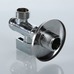 Кран шаровой Valtec угловой с фильтром для подключения WC нар-нар 1/2"х1/2" VT.282.N.0404