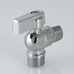 Кран шаровой Valtec угловой для подключения бытовой техники нар-нар 1/2"х3/4" VT.392.N.05