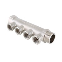 Колектор Valtec з внутрішнім різьбленням 3 вих 1"х1/2" VTc.550.N.0603