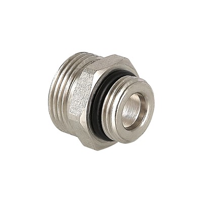 Фитинг резьбовой Valtec ниппель переходной нар-нар 1/2"х3/4" евроконус VTr.580.NE.040E