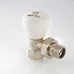 Клапан радиаторный Valtec ручной угловой вн-нар 1/2" VT.007.N.04
