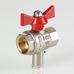Кран шаровой Valtec для подключения датчика температуры 1/2" VT.247.N.04