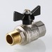 Кран шаровой Valtec усиленный вн-нар 3/4" Perfect VT.318.N.05