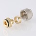 Фитинг коллекторный Valtec для пластиковой трубы вн 20 мм X 3/4" евроконус VT.4410.NE.20