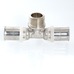 Пресс-фитинг Valtec тройник НАР 32х1"х32 VTm.233.N.320632