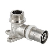Пресс-фитинг Valtec угловой с креплением водорозетка НАР 16х1/2" VTm.255.N.001604