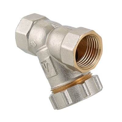 Фильтр механической очистки Valtec косой с заглушкой вн-вн 1" VT.193.N.06