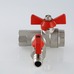 Кран шаровой Valtec с обратным клапаном и дренажем вн-вн 1/2" VT.248.N.04