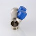 Коллектор Valtec с регулирующими вентилями 2 вых 1"x3/4" евроконус VTc.560.NE.060502