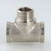 Фитинг резьбовой Valtec тройник вн-нар-вн 1/2" VTr.132.N.0004