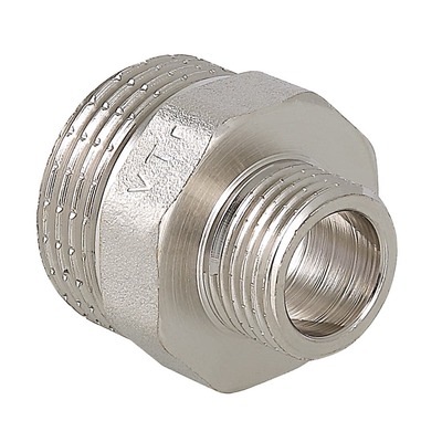 Фитинг резьбовой Valtec ниппель переходной нар-нар 1 1/2"х1/2" VTr.580.N.0804