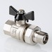 Кран шаровой Valtec усиленный с полусгоном вн-нар 1/2" Perfect VT.327.N.04