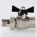 Кран шаровой Valtec усиленный с полусгоном вн-нар 1/2" Perfect VT.327.N.04