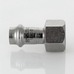 Пресс-фитинг Valtec из нержавеющей стали-соединитель вн 28х3/4" VTi.902.I.002805