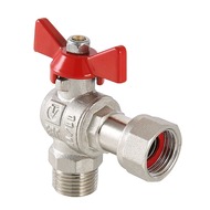 Кран шаровой Valtec угловой с накидной гайкой вн-нар 1/2"х1/2" VT.267.N.0404