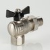Кран шаровой Valtec усиленный угловой с полусгоном вн-нар 1/2" Perfect VT.328.N.04