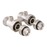 Узел для нижнего подключения радиатора Valtec c комплектом адаптеров 1/2"х3/4" Евроконус VT.345K.N.E04