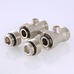 Узел для нижнего подключения радиатора Valtec c комплектом адаптеров 1/2"х3/4" Евроконус VT.345K.N.E04