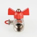 Кран шаровой Valtec для подключения манометра вн-вн 1/2"х1/4" VT.807.N.0402