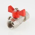 Кран шаровой Valtec для подключения манометра вн-вн 1/2"х1/4" VT.807.N.0402
