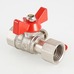 Кран шаровой Valtec для подключения манометра вн-вн 1/2"х1/4" VT.807.N.0402